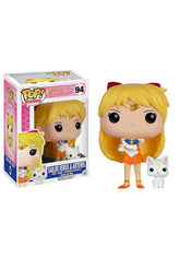 Funko POP Anime: Sailor Moon - Sailor Venus with Artemis Action Figure
